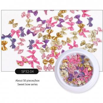Floral Butterfly Nail Decoration