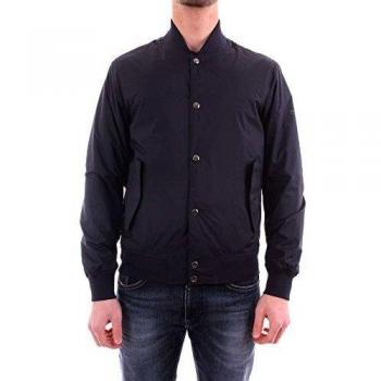 WOOLRICH WOCPS2664 Chaqueta Bomber Azul para Hombre, Talla L