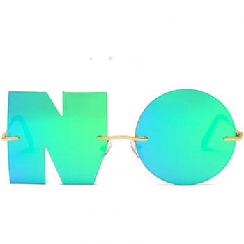 Luxury Brand Women Metal Sunglasses