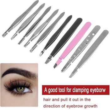 Kit de Pincettes Beauté 10 Pièces