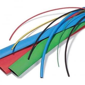 Tubo Termoretraibile Senza Colla Arancione 12.70 mm 6.40 mm Restringimento 2:1 Vendita al Metro
