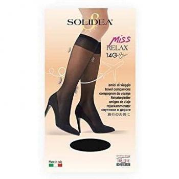 Soleda P MISS RELAX GAMBALETTO 140 DENARI SHEER NERO 2-M