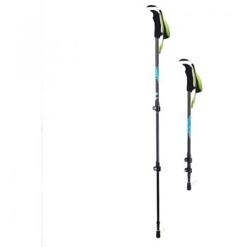 Folding Carbon Fiber Walking Poles with Flip Locks