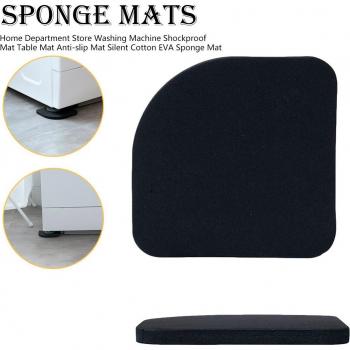 4pcs Non-Slip Washing Machine Vibration Mats