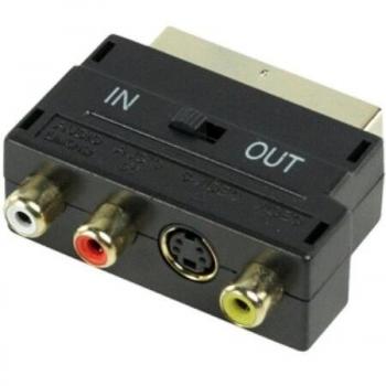 Adaptateur Péritel vers S-VHS + 3 RCA IN Cdiscount