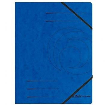 Herlitz Eckspanner 355g blau