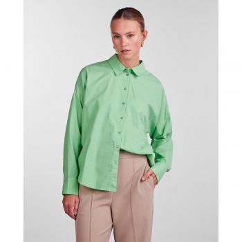 Blusa Tanne Verde de Algodón