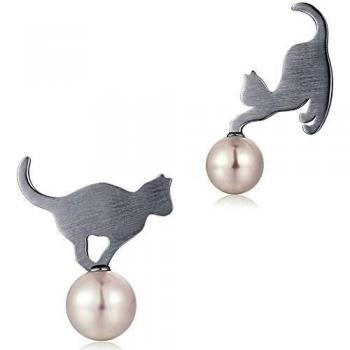 Orecchini Gatto Sera d’Argento