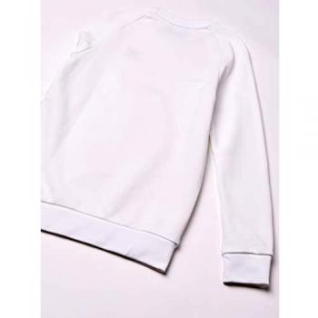 Adidas Trefoil Essentials C, Felpa Uomo, Bianco (White)