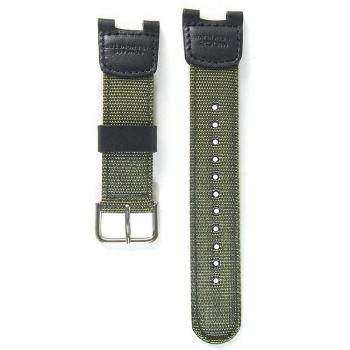 Bandera de Reloj de Buceo Negra en Nylon y Acero para SGW‑100
