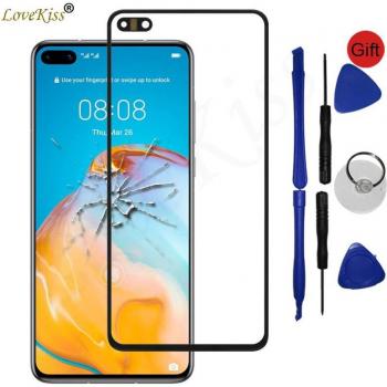 Touchscreen Glas Abdeckung für Huawei P20 Pro, P30, P40 Lite E, Y7P, Nova 4e, P30 Lite, P40 Pro