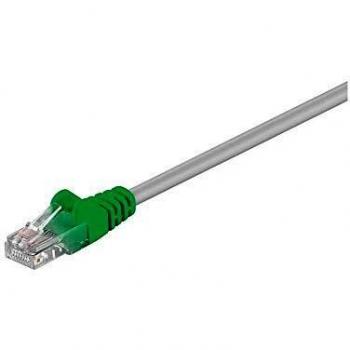 Goobay 0.25m Cat 5e U/UTP Crossover Network Cable - Gray