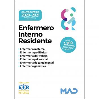 Enfermero Interno Residente (EIR). Enfermería maternal. Enfermería pediátrica. Enfermería del trabajo. Enfermería psicosocial. Enfermería de salud mental. Enfermería geriátrica