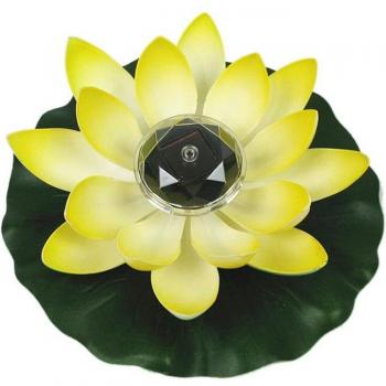 Solar Lotus Light Floating Pool Lamp