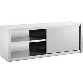 Royal Catering Armoire murale acier inoxydable – 160 × 45 cm