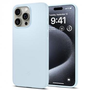 Coque de protection Spigen pour iPhone 15 Pro - Bleu Muet
