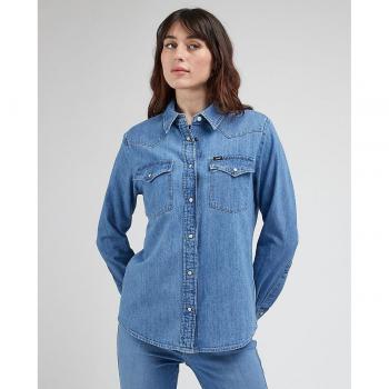 Camisa Lee - Vaquera de manga larga