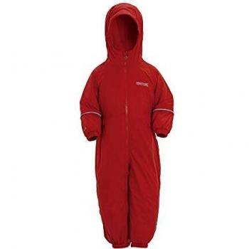 Regatta Kids Water Repellent Splosh III Waterproof Puddle Suit Pepper 5-6 yrs