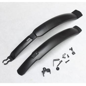 Jeu de garde-boue noir pour vélo de montagne