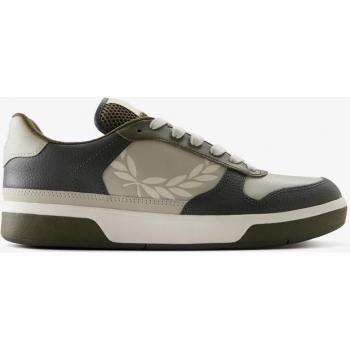 B300 Fred Perry Scarpe in Pelle Texturizzata