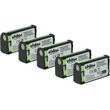 5x Batterie NiMH compatibili Sennheiser ew 300 iem G3