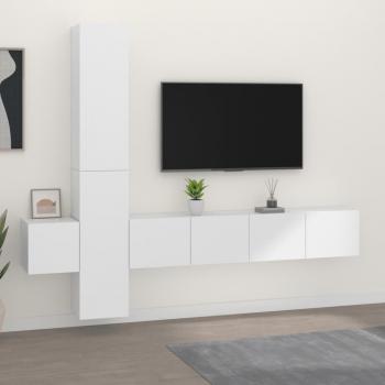 VidaXL Mueble de salón para TV 5 piezas