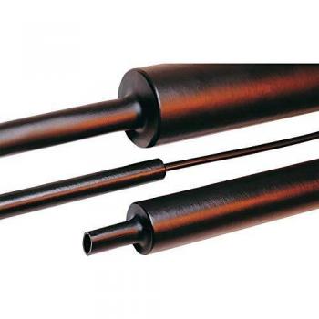 Gaine thermo‑rétractable Hellermann Tyton MU47‑140/42‑PO‑X‑BK 323‑11400 Noir