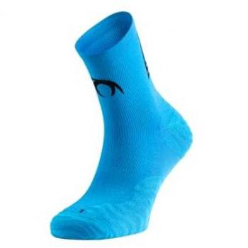 Calcetines de Lurbel Pista Four Turquesa/Negro