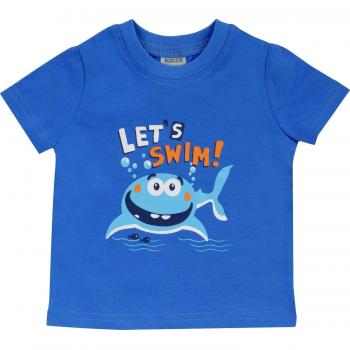 Boley Herren T-Shirt Single Jersey Blau, 62