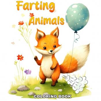 Farting Animals Coloring Book