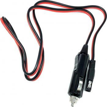 Extensión de mechero de coche SAE, 100CM, 12V, 15A, alta resistencia, cobre puro