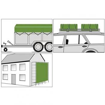 Kerbl Gewebeplane PolyGuard 110-120 g/m² 6 m x 4 m