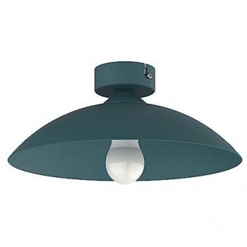 Lumicom Lámpara Techo Flash 1x E27 42W Metal Azul Mediterráneo
