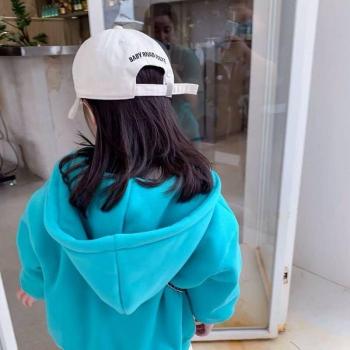 Abrigo de lana con capucha para bebé, chaqueta cálida con cremallera, ropa de otoño e invierno para niños y niñas de 1 a 7 años