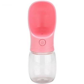 KOMMILIFE 420ml Dog Water Bottle with Bowl