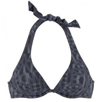 Bikini Elbsand Top Sfumatura Nero Grigio