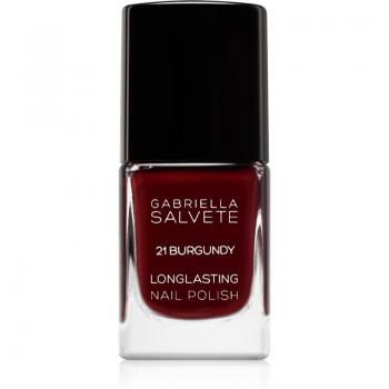 Gabriella Salvete Lungo Emaille – langanhaltender Nagellack, Farbton 21 Bordeaux, 11 ml