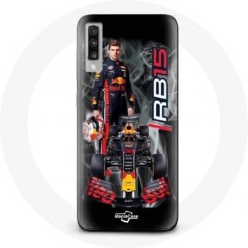 Cover per Samsung Galaxy A70 Max Verstappen Pilota F1 Red Bull