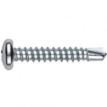 Vis autoperceuse zincée 3,5 x 9,5 mm tête bombée