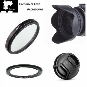 67mm Lens Hood Cap for Canon Powershot SX70 SX50 SX40 SX530 SX540 HS