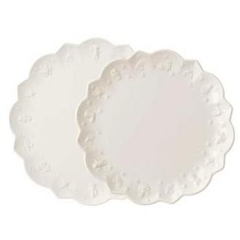 Villeroy & Boch 8 Piece Toys Delight Royal White Porcelain Dinnerware Set Service for 4