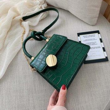 Small Handbag with Chain Shoulder Strap