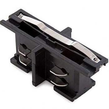 Conector Recto Trifásico Negro
