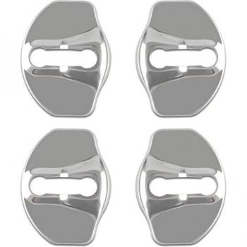 Tesla Model 3 and Model X 4PCS 3D Car Door Lock Buckle Covers