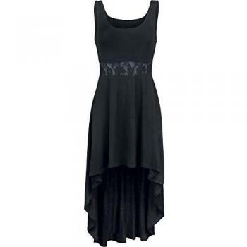 Robe courte Black Premium by EMP - Style gothique - To Make A Long Story Short - XS à 3XL - pour femmes - couleur noire