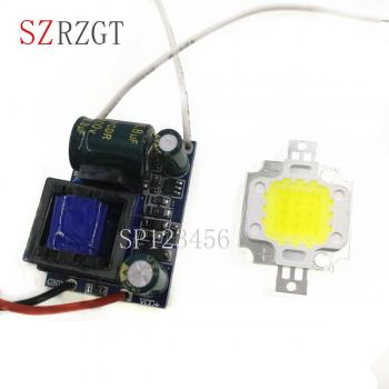 Kit de LED 10W 6000K con fuente de alimentación