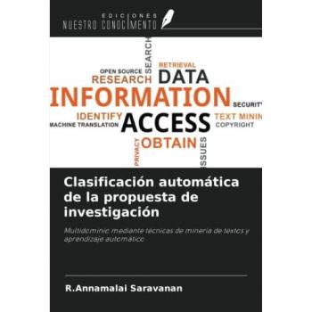 Saravanan, R. Annamalai: Clasificación automática de la propuesta de investigación