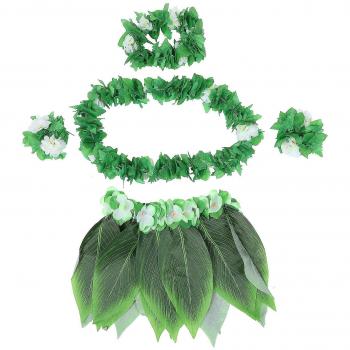 Hula Jupe Pack 5 pièces – Costumes Plage et Luau