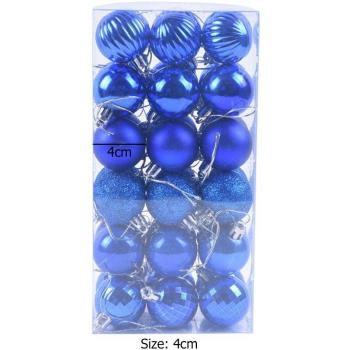 36pcs Holiday Decorative Balls for Christmas Tree