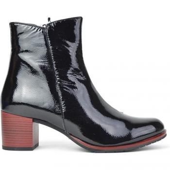Botines Elegantes de Charol para Dama